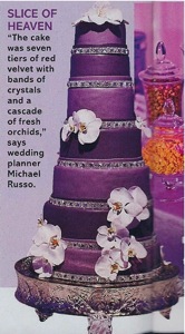 Sherri Shepherd Purple Cake