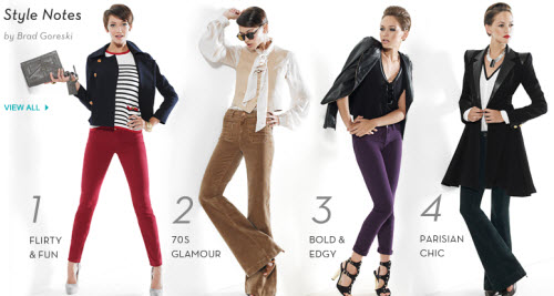 J Brand Colored Jeans | J Brand Corduroys | Best Skinny Jeans