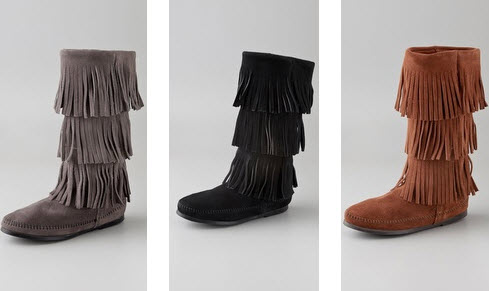 Fringe Boots | Minnetonka Fringe Boots | Boots Under $100