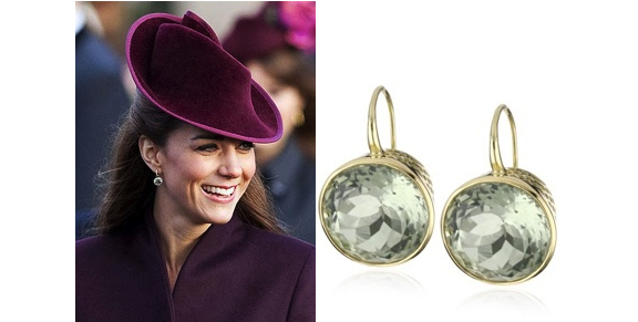 Kate Middleton Amethyst Earrings | Kate Middleton Diamond Earrings ...