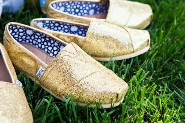 TOMS wedding shoes