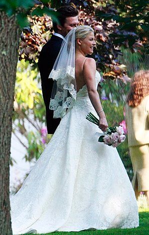 Ali Larter Vera Wang gown