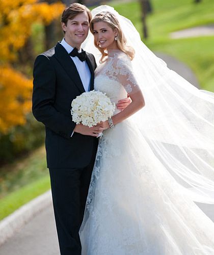Ivanka Trump Vera Wang dress