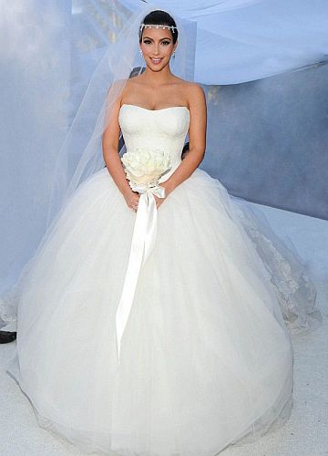 Vera Wang on three of her most iconic celebrity wedding dresses
