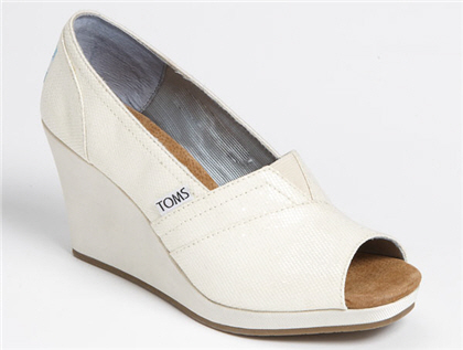 toms wedding wedges