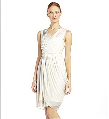 JS Boutique Embellished One Shoulder Chiffon Dress - SHEfinds