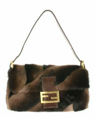 Vintage Baguette bag in mink