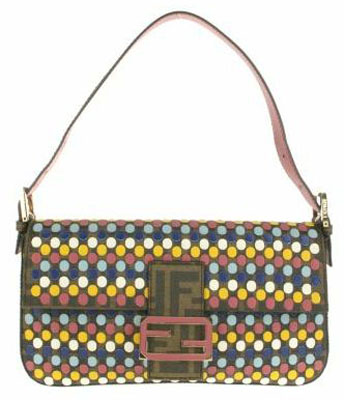 Vintage Baguette bag in monogram canvas