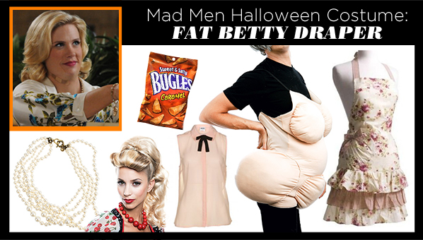 Fat Betty Draper Halloween Costume