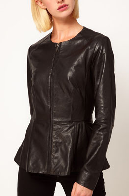 Peplum Coats | Fall 2012 Coat Trends « Armani Exchange Glossy Puffer ...