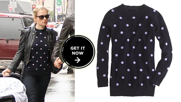 Anna Paquin Sweater | J. Crew 