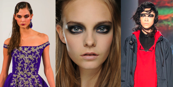 Raccoon Eye Fashion Week Beauty Trends | 2013 Beauty Trends - SHEfinds