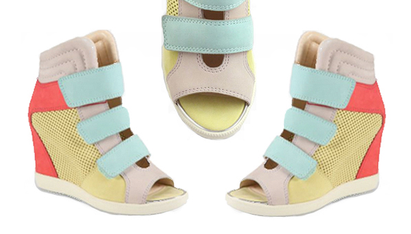 Open Toe Wedge Sneakers | Boutique 9 