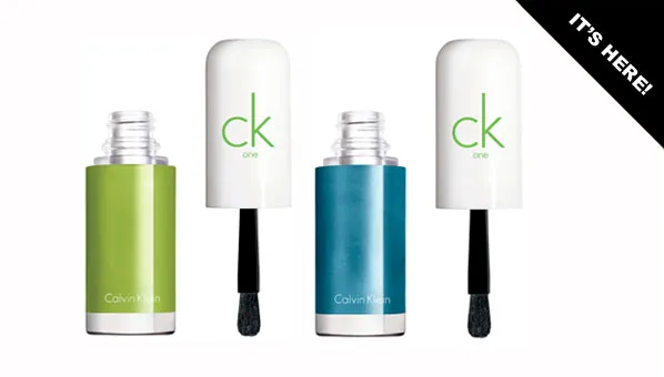 "CK One nail polish collection"