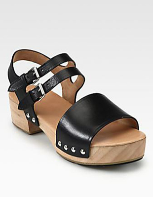 flat clog sandals