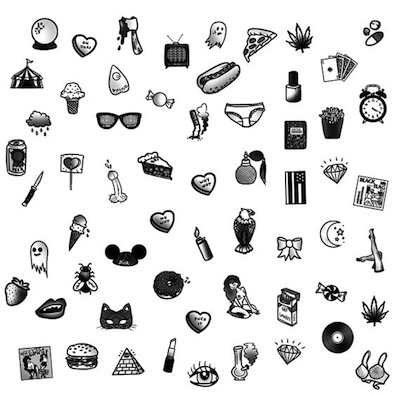 Cute Sleazy Nail Decals