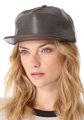 Cast Of Vices Leather Baseball Cap Shefinds