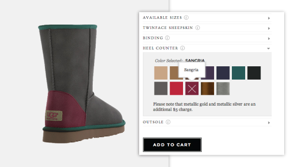 Customizable UGGs 