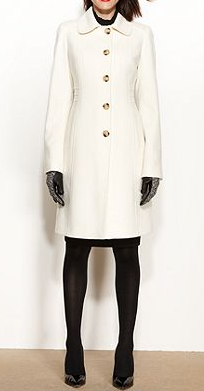 michael kors white coats