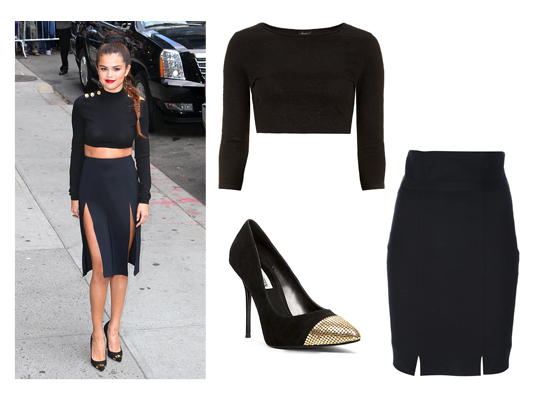 How To Wear Crop Tops | Crop Tops And Pencil Skirts
