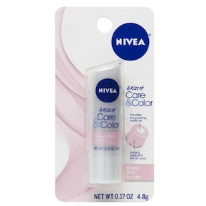 NIVEA Lip Care A Kiss Of Care And Color