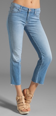 mother looker fray jeans