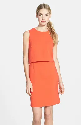Eliza J Crepe Popover Dress Image from SHEfinds