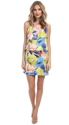 Jessica Simpson Tiered Popover Dress Image from SHEfinds