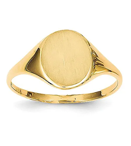 14k gold signet ring from Jewelry Pot