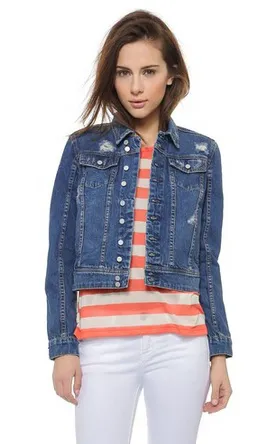 Blank Denim Jean Jacket Image from SHEfinds
