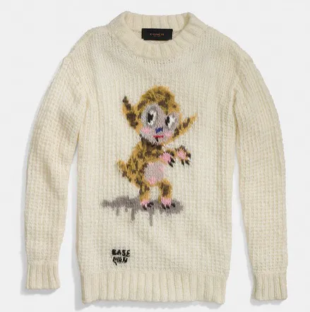 coach x baseman buster le fauve handknit crew Image from SHEfinds