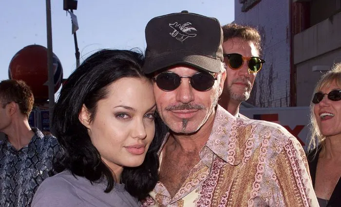 Angelina Jolie and Billy Bob Thornton at a premiere