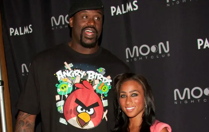 Shaquille O'Neal showing off his signature smile
