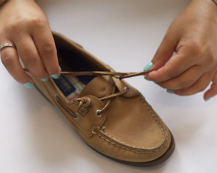 tying sperrys