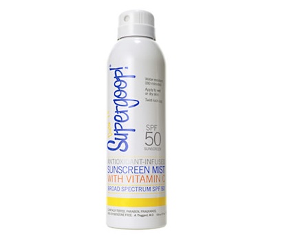 Apply sunscreen--rain or shine.