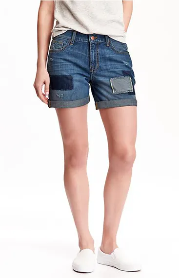 Boyfriend Shorts | Longer Denim Shorts 