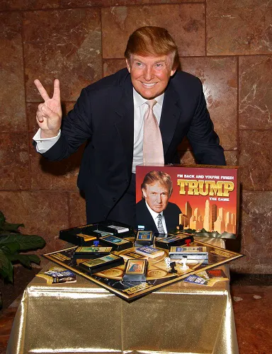Donald dressed elegantly for a special occasion.