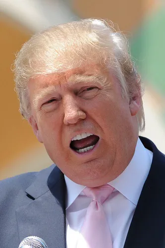 Donald's chic style highlighted in a candid moment.