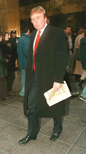 Close-up of Donald showcasing unique accessories and style.