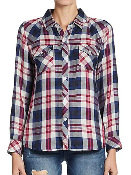 Rails Kendra Two plaid top for classic appeal.