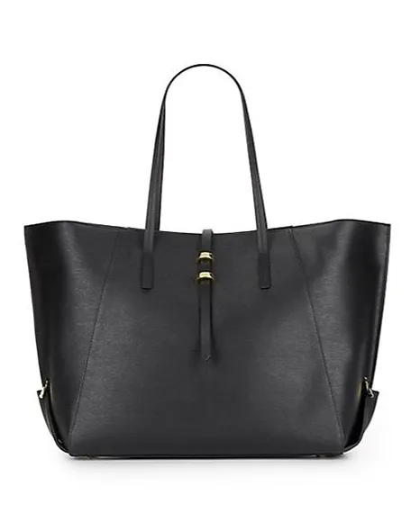 ZAC Zac Posen Eartha leather shopper tote for stylish outings.