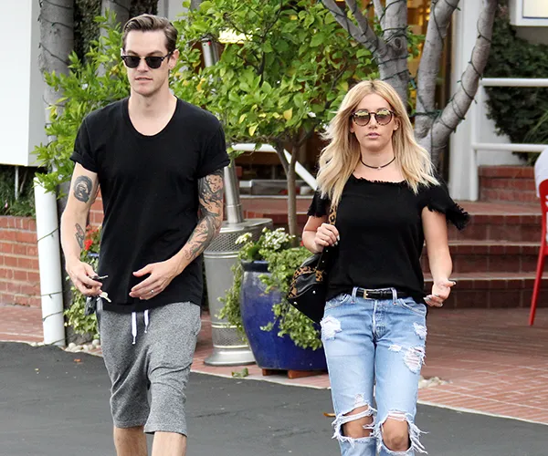 Ashley Tisdale and Christopher French Kaley Cuoco and Ryan Sweeting attending an event