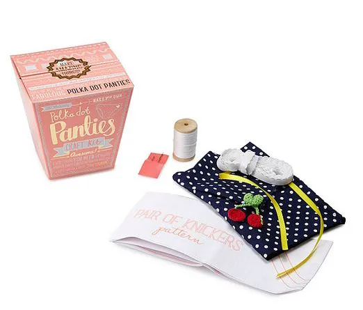 Make your own panties kit for creative fun.