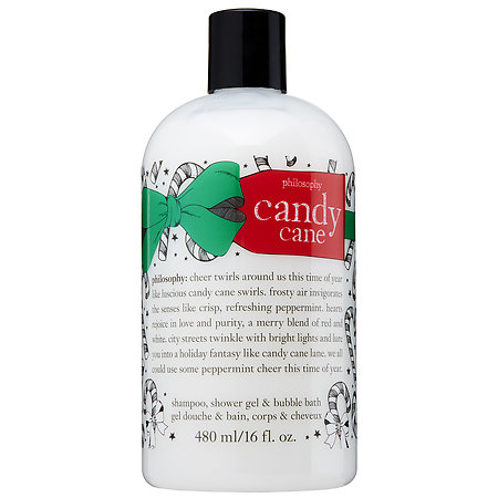philosophy Candy Cane Shampoo, Shower Gel & Bubble Bath