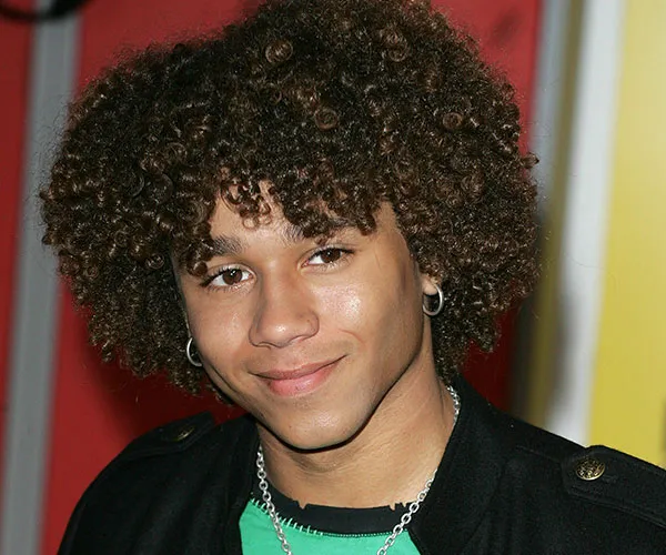Corbin Bleu Corbin then: Childhood image of Corbin Bleu from his early days.