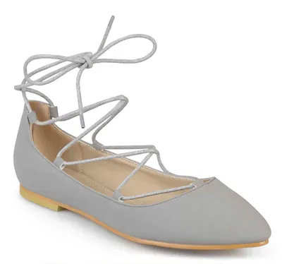 lace up flats