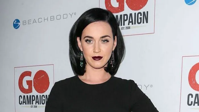 "Katy Perry performing at a concert"