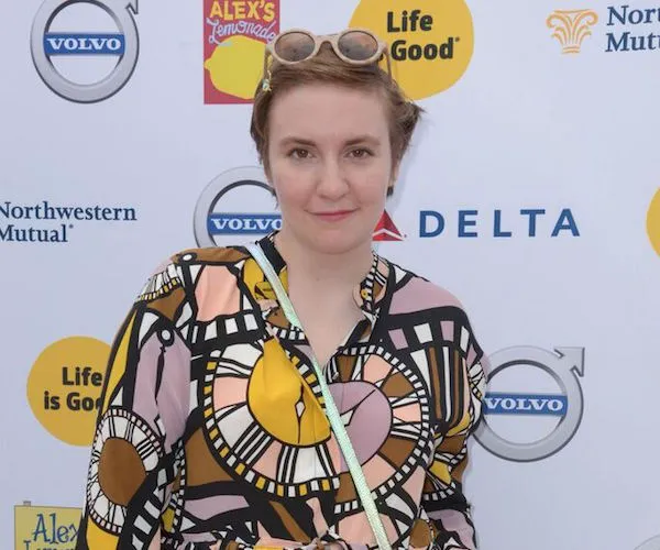 "Lena Dunham at a public event"
