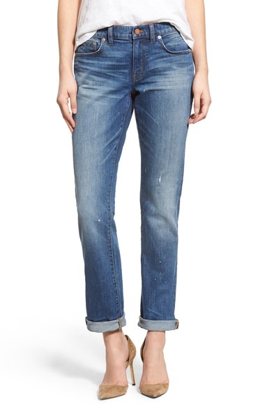 Lily Aldridge Madewell Jeans | Madewell Boyfriend Jeans - SHEfinds