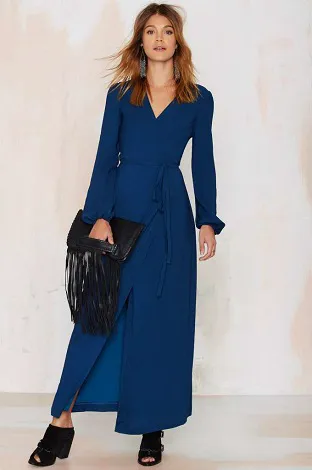 Nasty Gal New Attitude Wrap Dress Image from SHEfinds